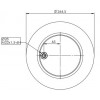 2017-C Пневморессора FABIO 342017-C с метал стаканом CONTITECH SK 175-601 P01 MB9603202917