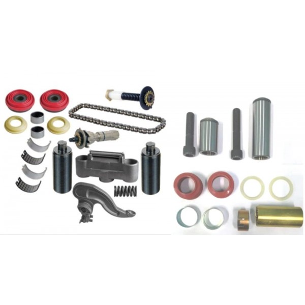 BCRK06 BREMHOF Ремкомплект суппорта KNORR SB6/SB7 RADIAL ЛиАЗ 5292, Полный с направляющими