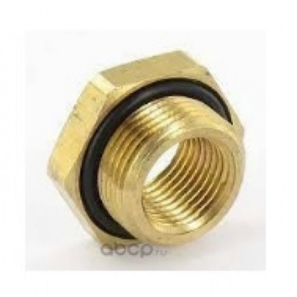 893 183 340 4 BRASS FITTINGS переходник наруж. рез. M22x1,5/ внут. рез.M16x1,5/с резин. уплотн.WABCO