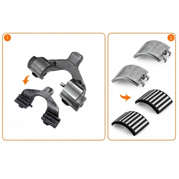 BRC0025 РМК суппорта (рычаг + подшипники )  Wabco MAXX 22T 2.0