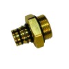 893 129 193 2 BRASS FITTINGS  Штуцер (P/M22)