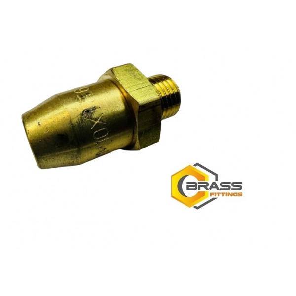 PCSF1006 BRASS FITTINGS M10x1, Hose 6x1 (SIRIT 2800060401010)