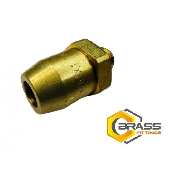 PCSF1008 BRASS FITTINGS M10x1,  8x1 (SIRIT 2500080601010)