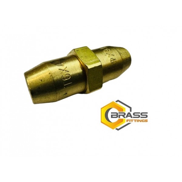 PCU06 BRASS FITTINGS 6x1 mm  (SIRIT 2850060403)